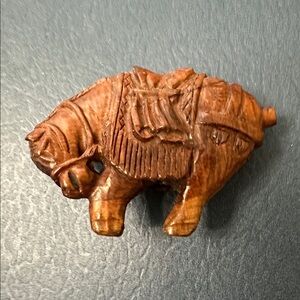 Vintage Hand Carved Wooden Horse